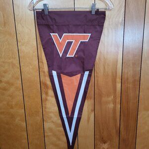 Virginia Tech Hokies Pennant Fan Support Man Cave Dorm Garage Office VPI NCAA A3